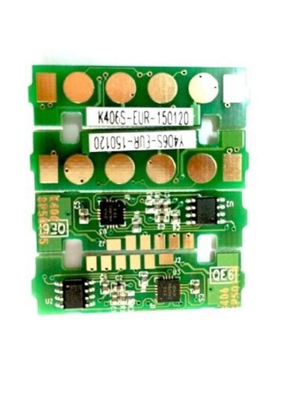 Чипы для картриджей Samsung CLT-K406 yellow for CLP-360/365/368/CLX-3300/3305 (1K) от компании ИП Орион (сервис ТОО Мастер Инк) - фото 1