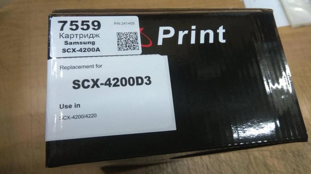 Картридж лазерный для Samsung SCX-4200A for model SCX-4200/4220 от компании ИП Орион (сервис ТОО Мастер Инк) - фото 1