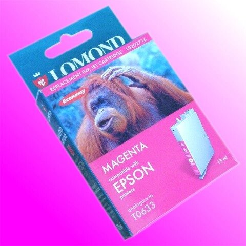 Картридж T06334M  Lomond pigm 17ml for Epson stylus C67/C87/CX3700/CX4100/CX4700 L0202716 от компании ИП Орион (сервис ТОО Мастер Инк) - фото 1