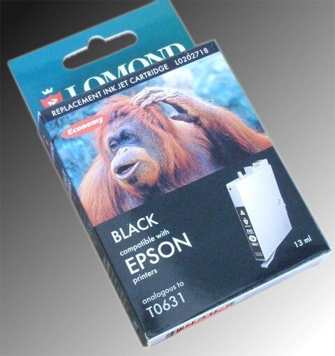 Картридж T06344Y Lomond  pigm 17ml for Epson stylus C67/C87/CX3700/CX4100/CX4700  L0202717 от компании ИП Орион (сервис ТОО Мастер Инк) - фото 1