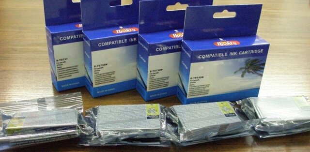 Картридж T0731N /T1051N Bl Profi for Epson T10/T11/T20/T20E/T23/T30/TX100/TX110 TX200/TX210/TX209/officeTX300f от компании ИП Орион (сервис ТОО Мастер Инк) - фото 1