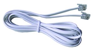 Phone cable RJ-11 (2 контакта) 1,2 метра pathcord