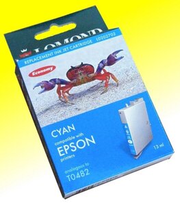 Картридж Epson T048240 Profi for R200/300/500/600 (cyan) L0202702