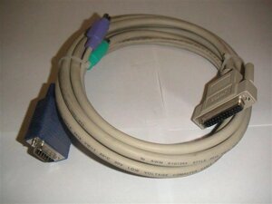 Кабель для KVM HP Cable (kvm/monitor/keyboard/mouse ps/2