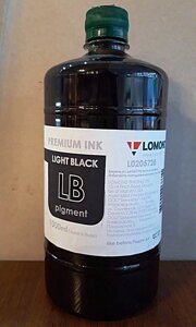 Чернила Eps PRO LBk/Grey 1L Pigm LE10-010LB L0205728