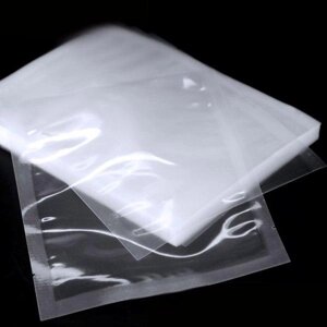 Вакуумный пакет 10*15см гладкий прозрачный для продуктов