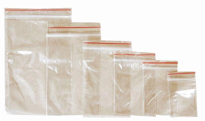 Зиплок ZipLock 10*15см пакет прозрачный с замком от компании ИП Орион (сервис ТОО Мастер Инк) - фото 1