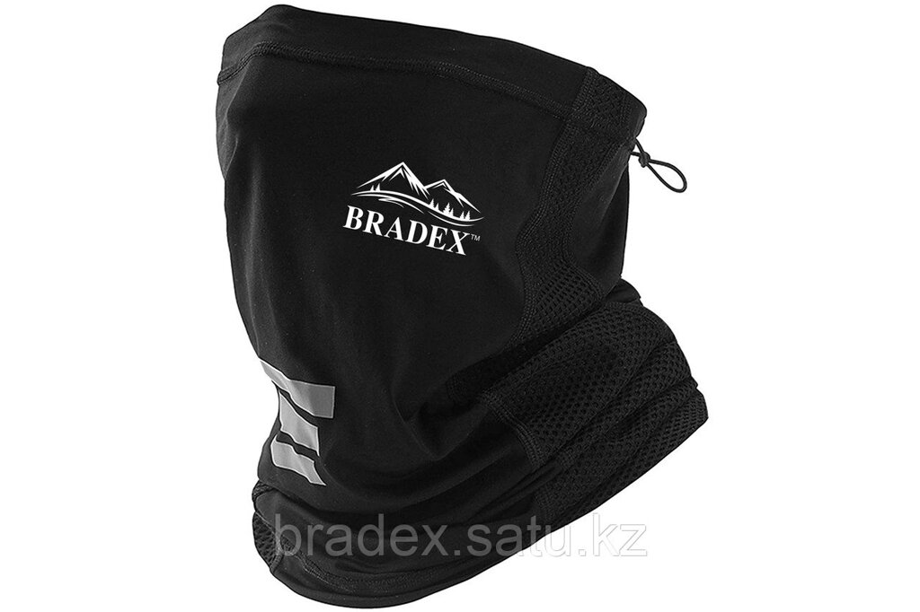 Бандана шейная Bradex SF 0734, черная от компании BRADEX™ - ТОО "Поколение технологий" - фото 1