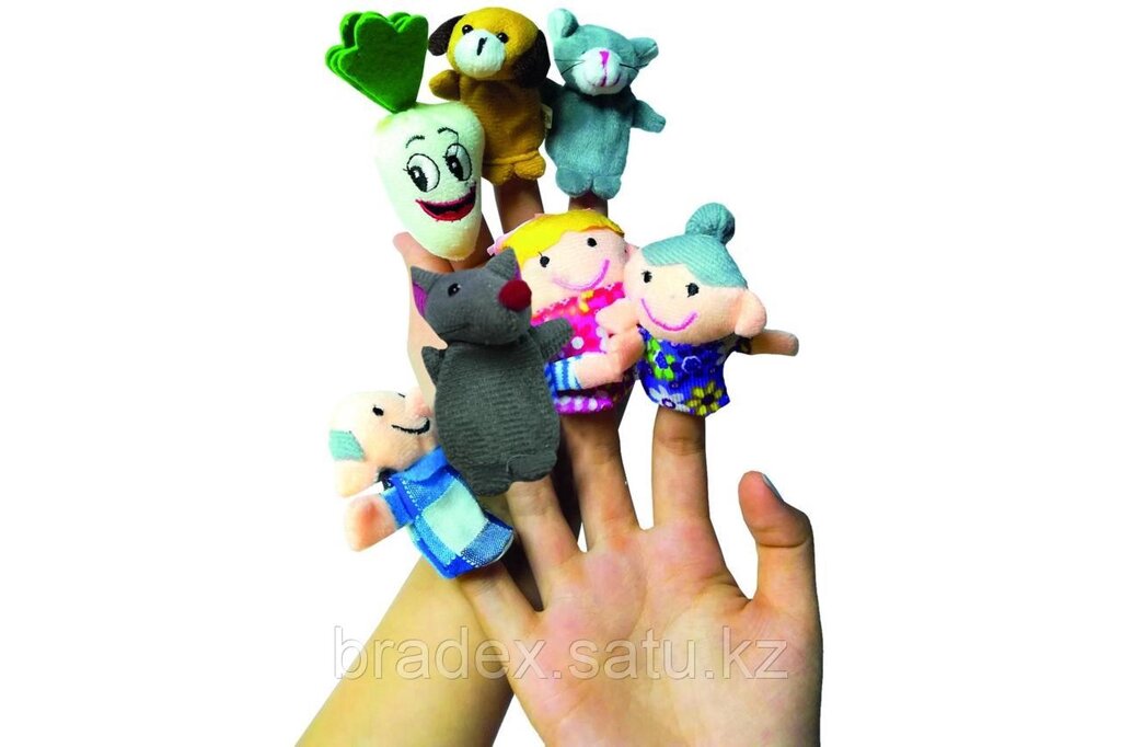 Детский пальчиковый кукольный театр «Репка» от компании BRADEX™ - ТОО "Поколение технологий" - фото 1