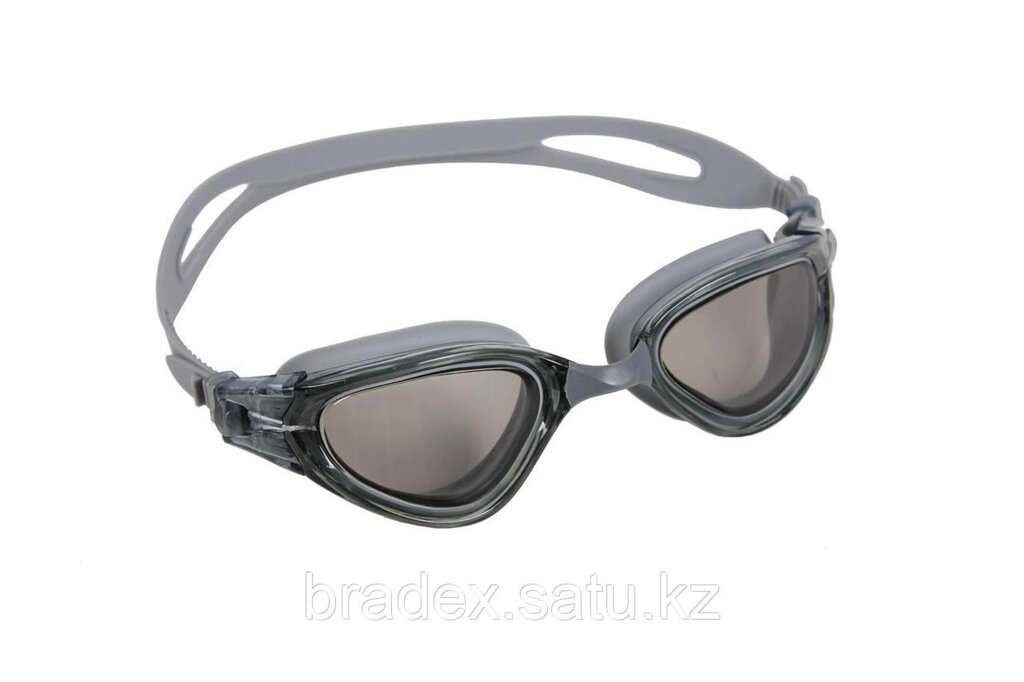 Очки для плавания, серия "Комфорт", серые, цвет линзы - серый от компании BRADEX™ - ТОО "Поколение технологий" - фото 1