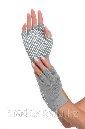 Перчатки противоскользящие для занятий йогой, серый от компании BRADEX™ - ТОО "Поколение технологий" - фото 1