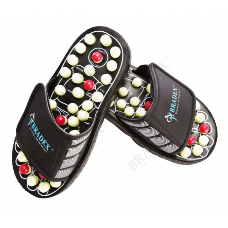 Тапочки рефлекторные, размер: 36-37, 38-39, 40-41 "СИЛА ЙОГИ" от компании BRADEX™ - ТОО "Поколение технологий" - фото 1