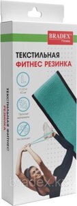 Текстильная фитнес резинка Bradex, размер L, нагрузка 17-22 кг