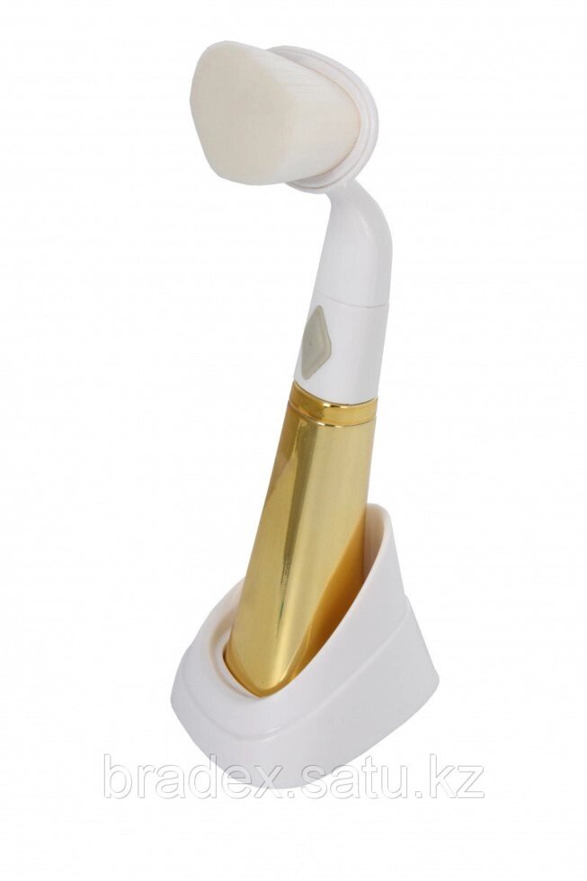 Ультразвуковая щетка для лица «Нежное очищение» белая от компании BRADEX™ - ТОО "Поколение технологий" - фото 1