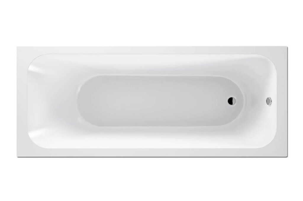 Акриловая ванна МЕТАКАМ Strict 1500*700мм и ножки универсальные (STR150) от компании Интернет-магазин ProComfort - фото 1