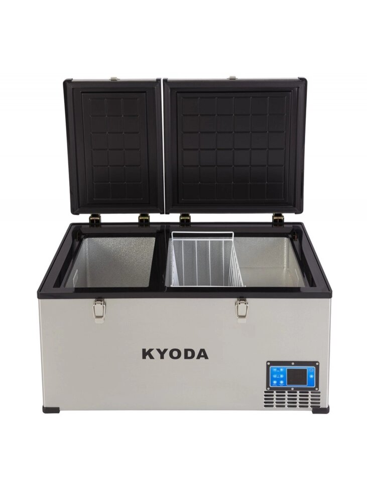 Автохолодильник Kyoda BCDS80, двухкамерный, объем 80 л, вес 30 кг ар.2357 от компании Интернет-магазин ProComfort - фото 1