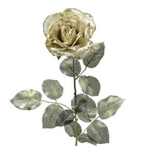 Декор Роза из шелка золотая h=76см KA628873 от компании Интернет-магазин ProComfort - фото 1