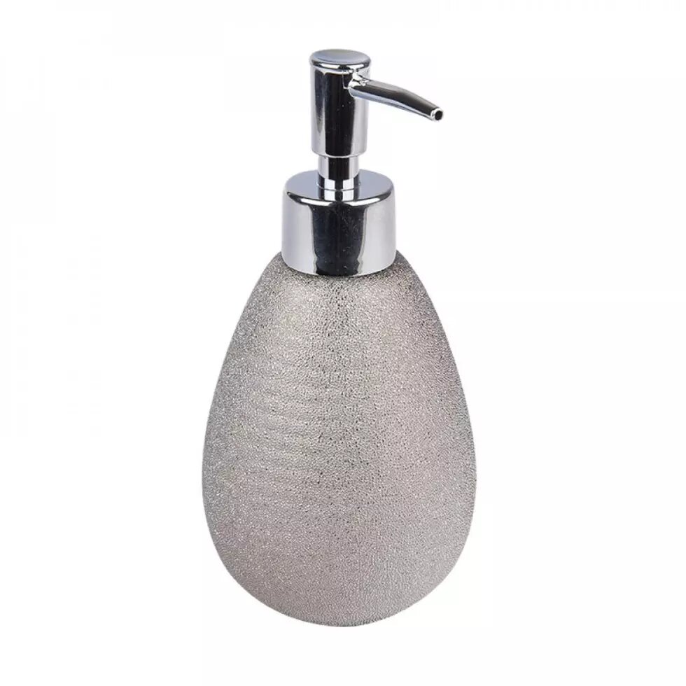 Дозатор Аквалиния для жидкого мыла керамика Silver CE0988A-LD 4650100720047 от компании Интернет-магазин ProComfort - фото 1