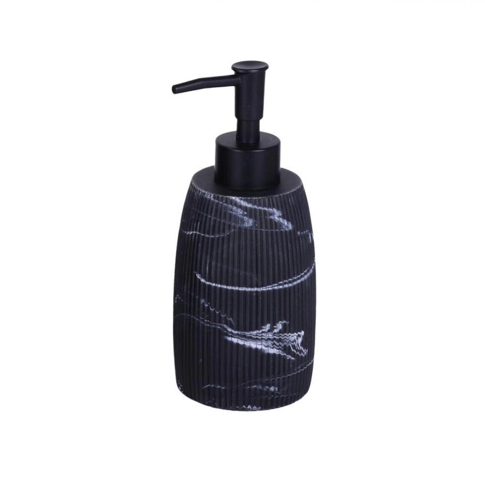 Дозатор для жидкого мыла Аквалиния BPO-1104A черный от компании Интернет-магазин ProComfort - фото 1