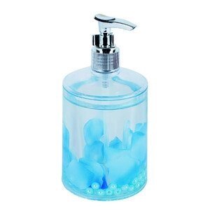 Дозатор для жидкого мыла Аквалиния голубые лепестки от компании Интернет-магазин ProComfort - фото 1