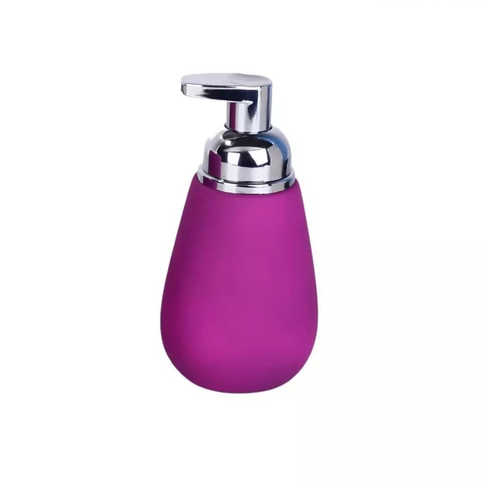 Дозатор для жидкого мыла Аквалиния Листок мятный CE2130DA-LD фиолетовый, B4345-1 от компании Интернет-магазин ProComfort - фото 1