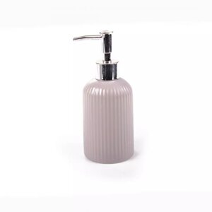 Дозатор для жидкого мыла Аквалиния Листок мятный CE2130DA-LD серый, CE1610SA-LD
