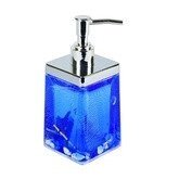 Дозатор для жидкого мыла Аквалиния синий ракушки 4680018342161 от компании Интернет-магазин ProComfort - фото 1
