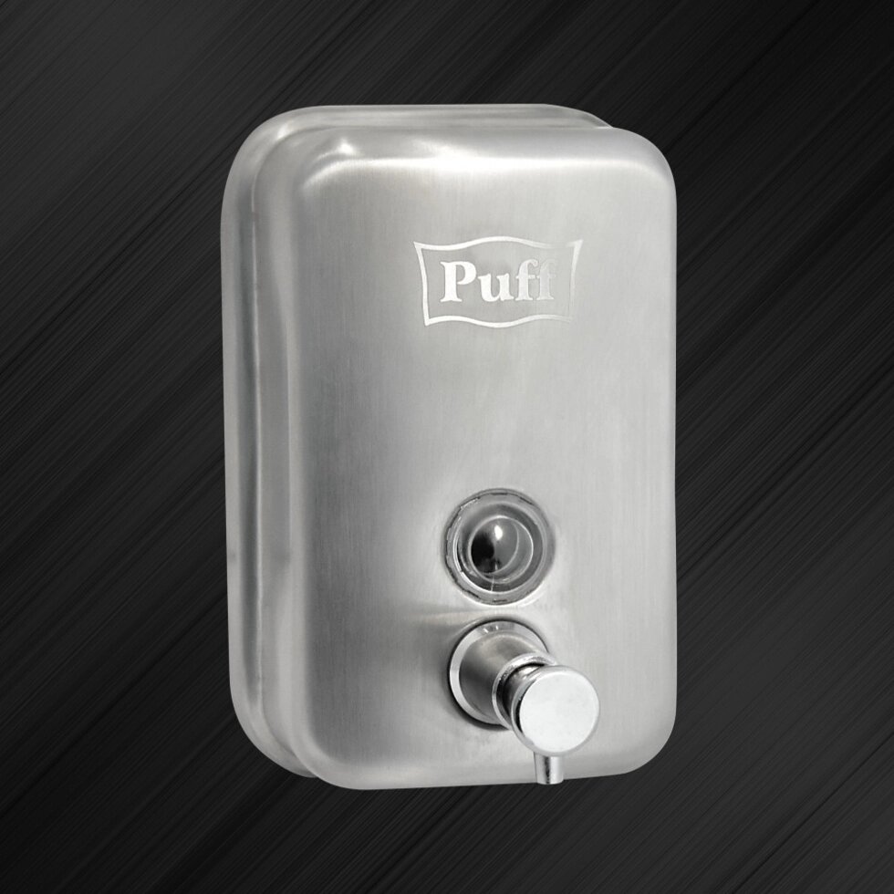 Дозатор для жидкого мыла матовый PUFF puff-8605m от компании Интернет-магазин ProComfort - фото 1