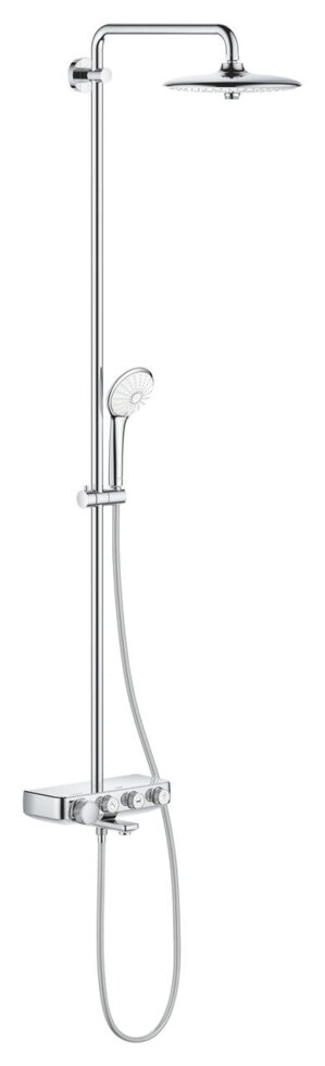 Душевая система GROHE Euphoria SmartControl 260 MONO с термостатом для ванны, хром 26510000 от компании Интернет-магазин ProComfort - фото 1