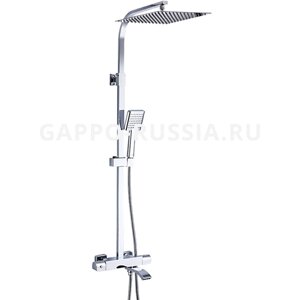 Душевая стойка GAPPO G2407-40 с термостатом Хром