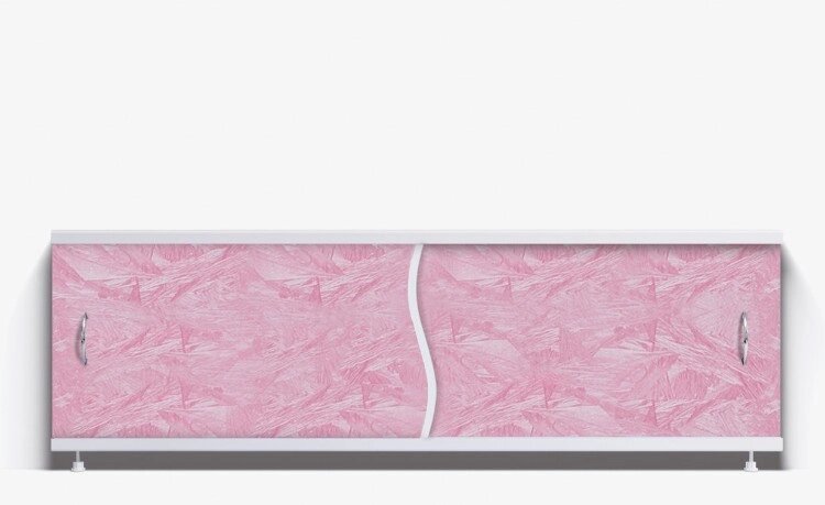 Экран под ванну Alavann Премьер // 37 розовый мороз 1.5 м от компании Интернет-магазин ProComfort - фото 1