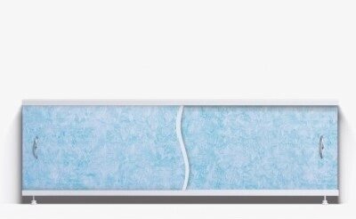 Экран под ванну Alavann Премьер 39 голубой мороз 1.5 м от компании Интернет-магазин ProComfort - фото 1