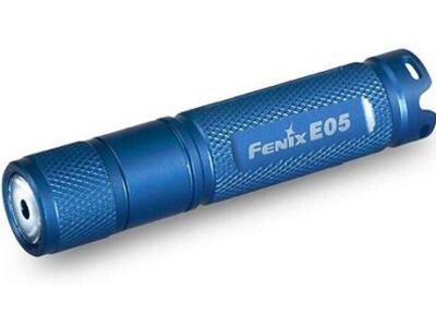 Фонарь Fenix E05 синий от компании Интернет-магазин ProComfort - фото 1