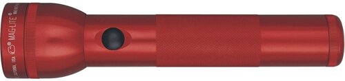 Фонарь MAGLITE 2D (27 Lum)(10627cd)(206м)(8ч30м)(красный)(в коробке) R34347