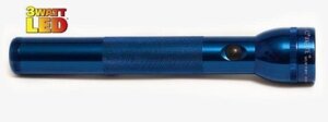 Фонарь MAGLITE LED 3D (131 Lum)(33028cd)(364м)(79ч)(синий)(в блистере) R34459