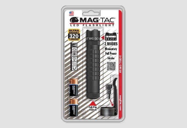 Фонарь MAGLITE LED MAG-TAC CB 2xCR123 (320 Lum)(9267cd)(193м)(4ч)(черный)(в блистере) R34651 от компании Интернет-магазин ProComfort - фото 1