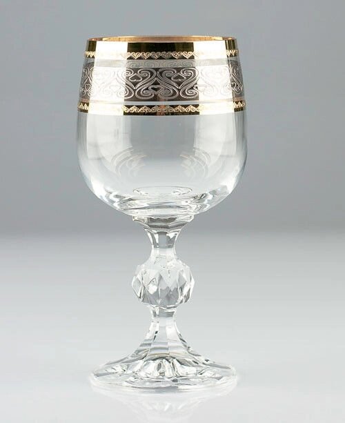 Фужеры Claudia 190мл вино, 6шт. богемское стекло, Чехия 40149-432128-190 от компании Интернет-магазин ProComfort - фото 1