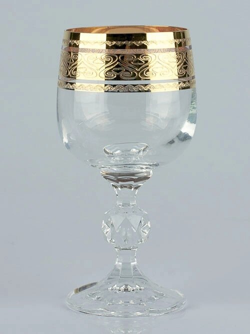 Фужеры Claudia 190мл вино, 6шт. богемское стекло, Чехия 40149-432131-190 от компании Интернет-магазин ProComfort - фото 1