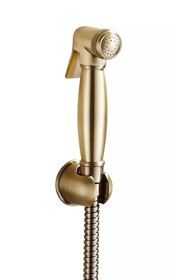 Гигиенический душ с держателем и шлангом  ESKO BH3in1 1250, бронза сатин от компании Интернет-магазин ProComfort - фото 1