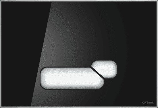 Кнопка ACTIS для LINK PRO/VECTOR/LINK/HI-TEC стекло черный от компании Интернет-магазин ProComfort - фото 1