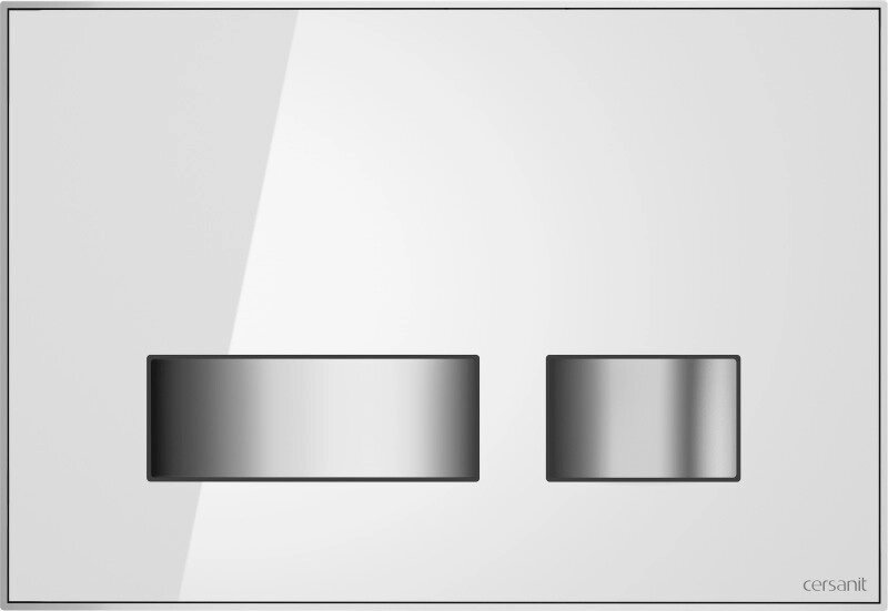 Кнопка MOVI для LINK PRO/VECTOR/LINK/HI-TEC стекло белый от компании Интернет-магазин ProComfort - фото 1