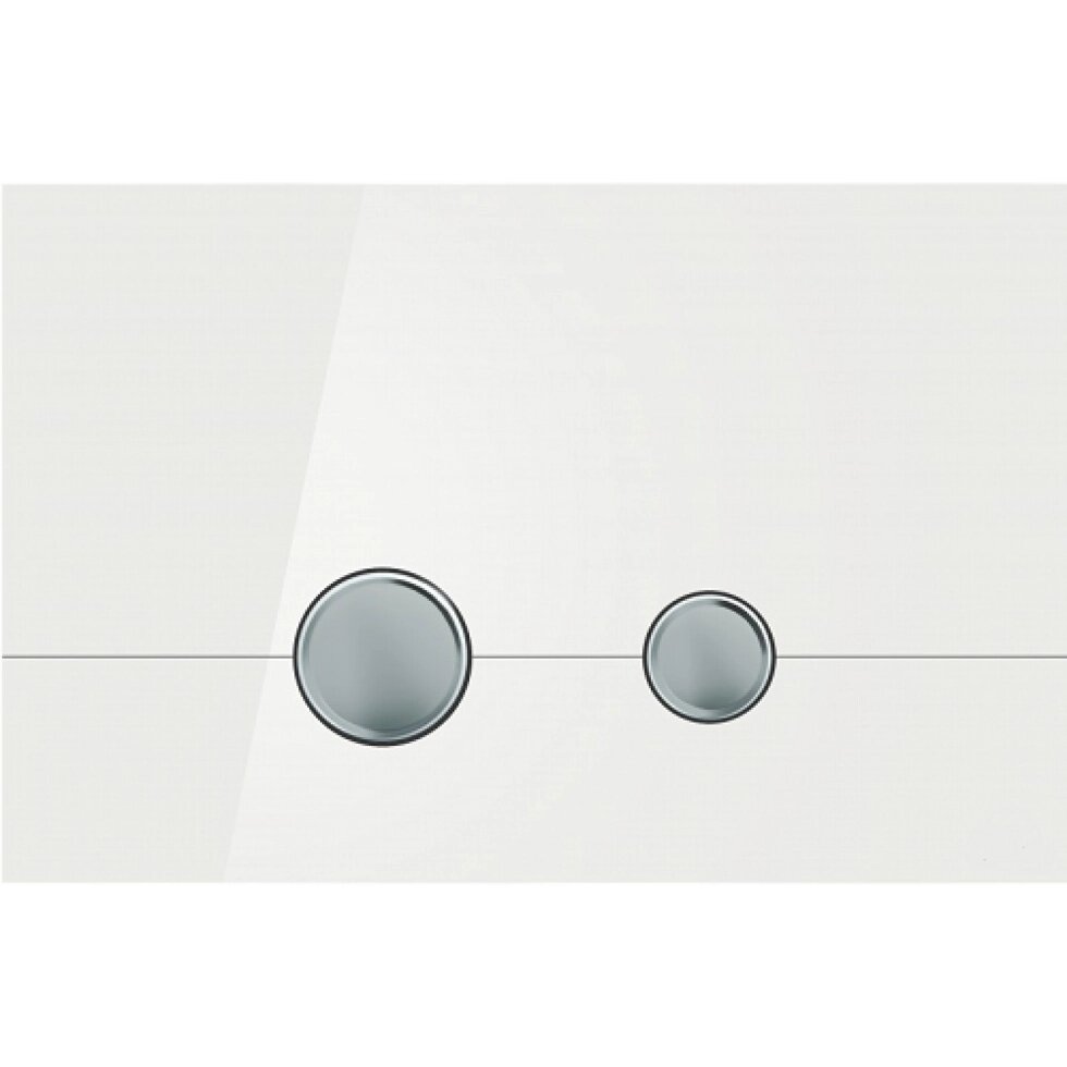 Кнопка STERO для LINK PRO/VECTOR/LINK/HI-TEC стекло белый от компании Интернет-магазин ProComfort - фото 1