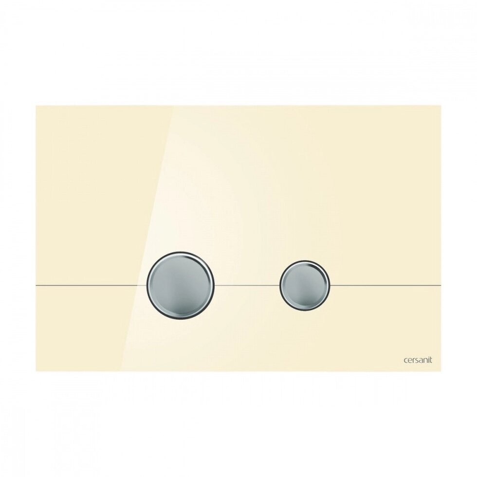 Кнопка STERO для LINK PRO/VECTOR/LINK/HI-TEC стекло бежевый от компании Интернет-магазин ProComfort - фото 1