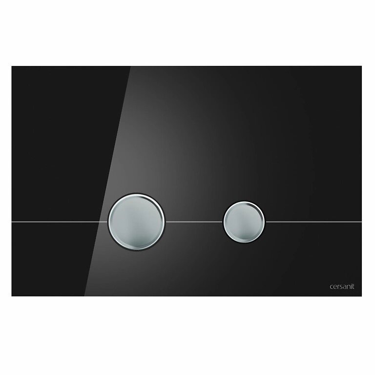 Кнопка STERO для LINK PRO/VECTOR/LINK/HI-TEC стекло черный от компании Интернет-магазин ProComfort - фото 1
