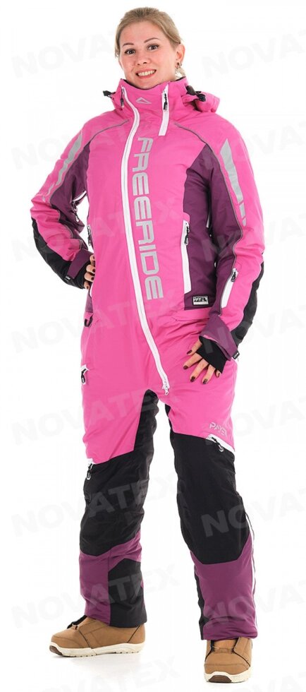 Комбинезон "Фрирайд" женский (таслан, розовый) PAYER от компании Интернет-магазин ProComfort - фото 1
