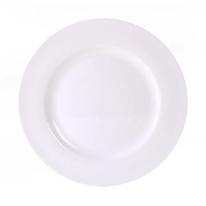 Костяной фарфор 1 сорт тарелка круглая 25 см (40)