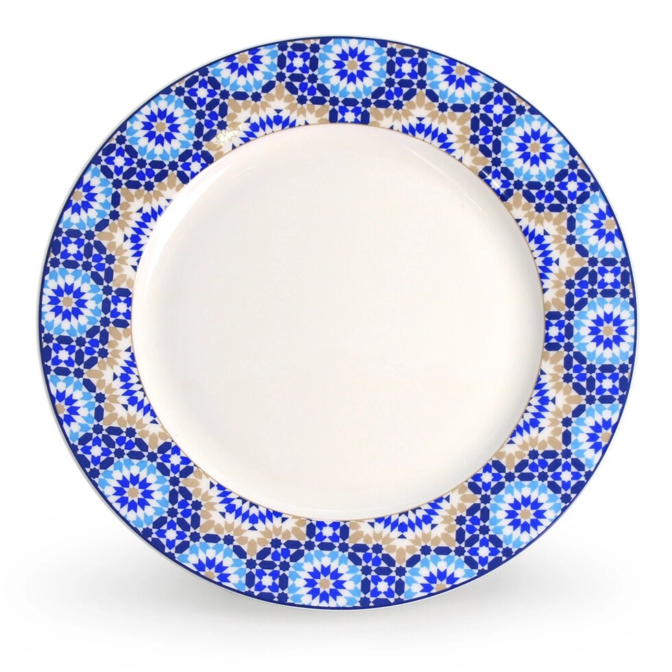 Костяной фарфор АККУ Андреа тарелка закусочная 20,5 см (48) от компании Интернет-магазин ProComfort - фото 1