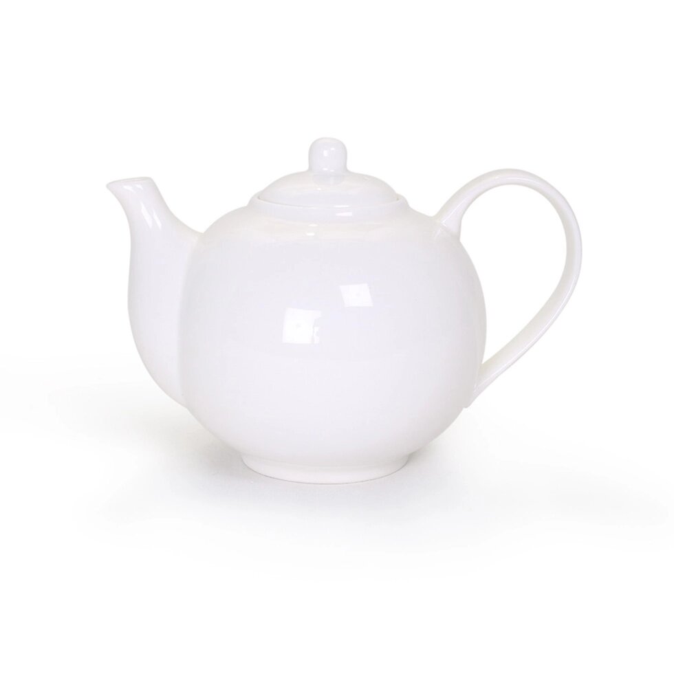 Костяной фарфор АККУ чайник 1 литр (12) от компании Интернет-магазин ProComfort - фото 1