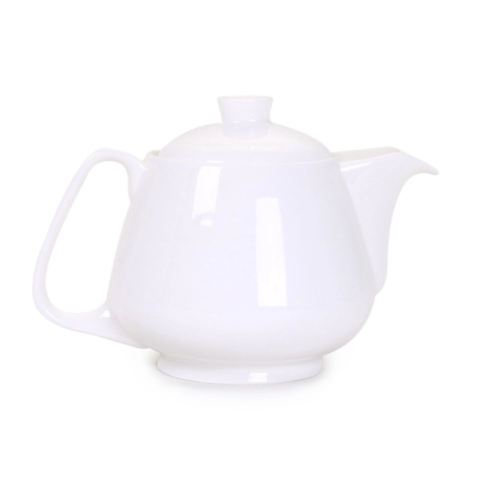Костяной фарфор АККУ чайник 625 мл (12) от компании Интернет-магазин ProComfort - фото 1