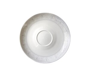 Костяной фарфор АККУ Дионис-Грей блюдце 15,5 см (48)